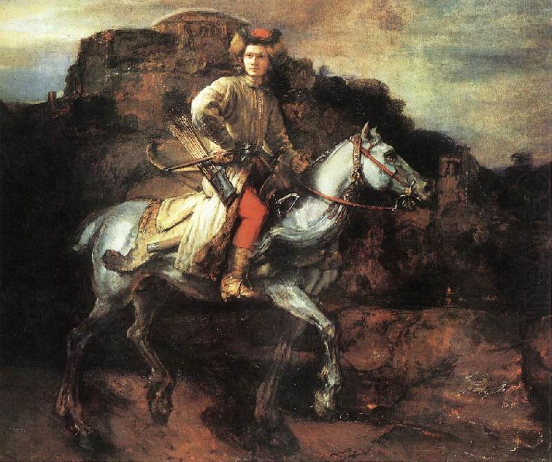 The Polish Rider, REMBRANDT Harmenszoon van Rijn